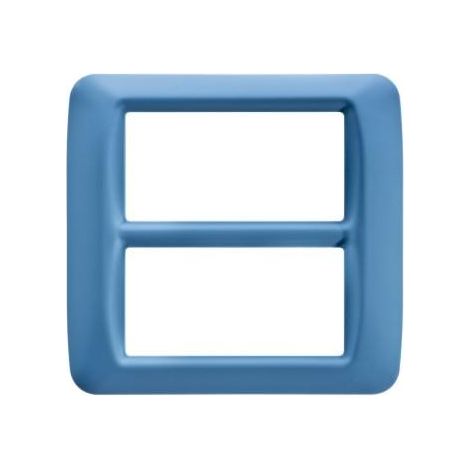 PLAQUE 8 POS.BLEU CIEL TOP SYSTEM GEWISS GW22567