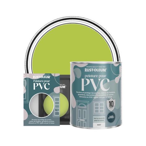 Peinture pour PVC, Finition Mate - Citron Vert (1/3)