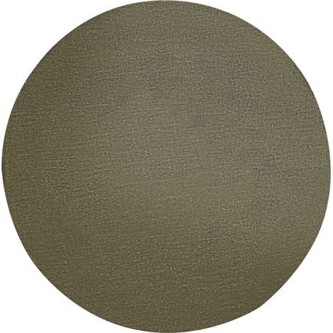 Teppich VASCO Olivgrün ø 140 cm Wolle