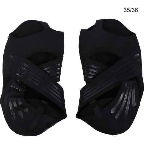 Chaussons de Yoga Femmes Antidérapants à Semelle Souple pour Cours de Yoga Intérieur (Pointure 35/36)