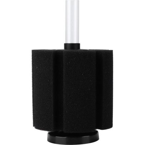 BelleRise - Filtre éponge aquarium – Bio-éponge 12 cm – Purification douce – pour crevettes et bébés poissons (1/5)