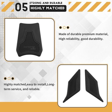 Anti-slip fuel tank pad/sticker for 25 Yamaha Tenere 700 Rally 35kW models (1/4)
