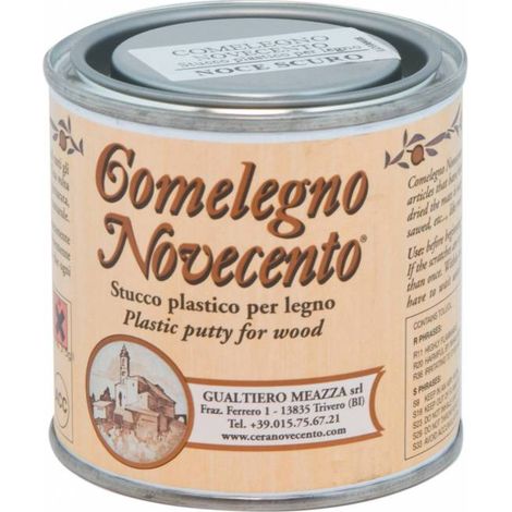 Novecento Mastic plastique pour bois 250 ml Restauration de meubles Douglas Comelegno