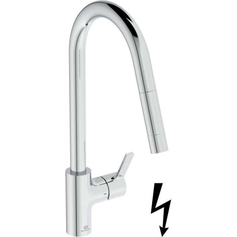 Ideal Standard Gusto Einhebel-Küchenarmatur, mit hohem Auslauf, (1/5)