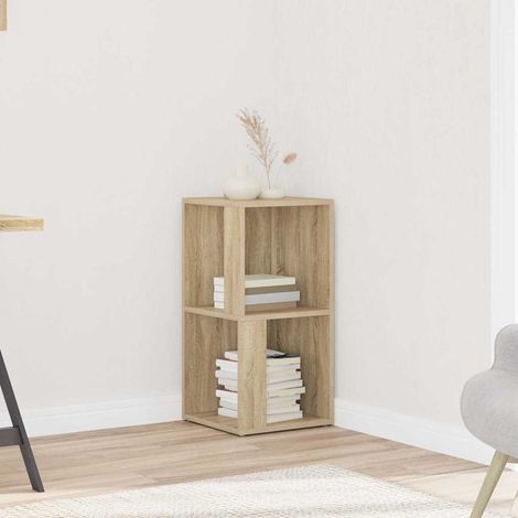 Armoire d'angle-Meuble de rangement Chêne sonoma 33x33x67 cm Bois d'ingénierie 541199 (1/5)