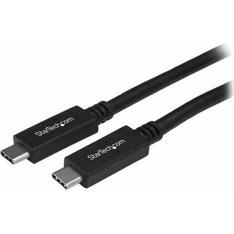 Cable USB-C negro StarTech.com 0,5 m 10 Gbit/s