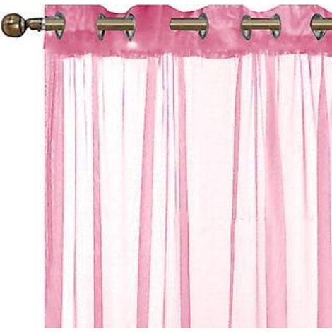Rideau de fond en tulle semi-occultant élégant pour mariage (134240 rose punch) (1/5)
