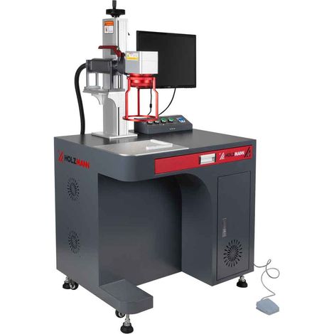 Maquina de marcado laser para metales y ceramica Holzmann lmm30w230v
