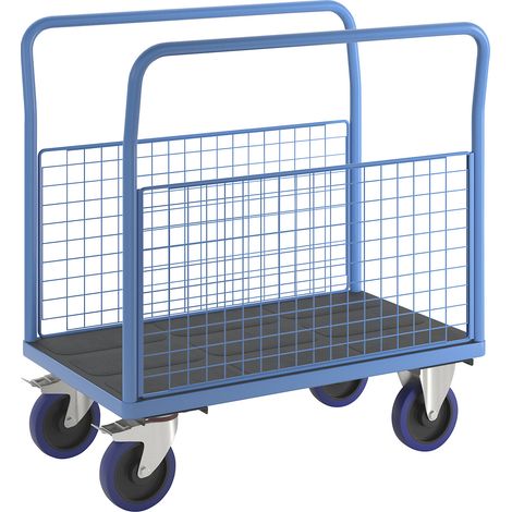 eurokraft pro, Chariot plate-forme à panneaux grillagés,