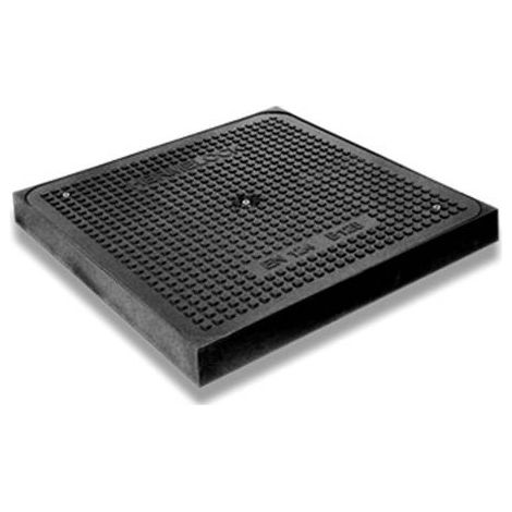 Couvercle de sécurité composite B125 Hermelock -   40 x 40 cm (dim. int : 30 x 30 cm)