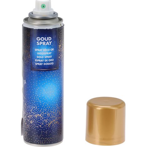 SPRAY DORATO, 150ML, NATALE, SPRAY NATALIZI, DECORAZIONI DI NATALE