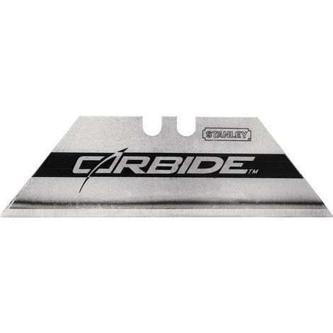 LAME TRAPEZOIDALI IN CARBURO STANLEY 10 pz.