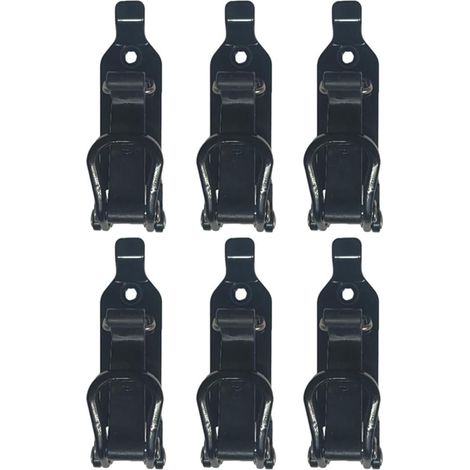 de 6 pièces pour support de pelle sur galerie de toit kit de (1/5)