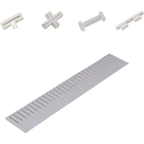 Panneau anti-poussière adapté aux étagères de finition pour divers petits objets. Boîte de tri à tiroir réglable avec boucle de fixation B. (1/5)