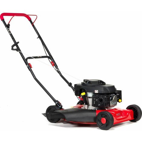 NAC Cortacésped a Gasolina con Expulsión Lateral LP50-146-SD-NG, motor 146cc, arranque fácil, ancho de corte 50 cm, ideal para jardines medianos.