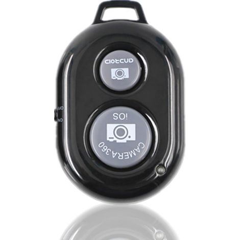 Lot de 2 télécommandes sans fil pour appareil photo - Télécommande sans fil pour iPhone, Android, iPad, iPod et tablettes, pour photos et vidéos (1/5)