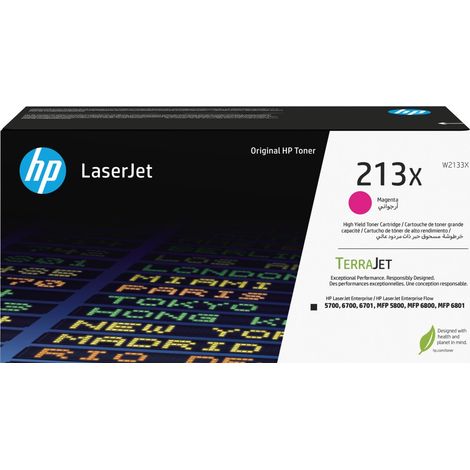 HP 213X High Yield Magenta Original LaserJet Toner Cartridge Tonerkartusche 1 Stück(e)