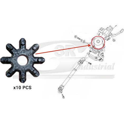 3RG 24800 CASQUILLO DIRECCIÃƒâ€œN ( PACK 10 PCS )