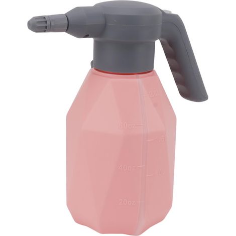 Pulvérisateur électrique 2 L pour la maison et le jardin, petit pulvérisateur rechargeable, arroseur automatique, rose avec tête universelle (1/5)
