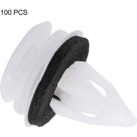 Kit de rivets - - BMW Mini - 100Pcs - Plastique - Blanc (1/4)