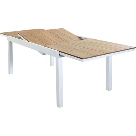 VIDUUS - tavolo da giardino allungabile in alluminio e polywood (1/4)