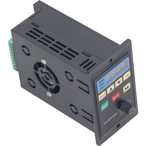 Variateur de fréquence 750W, onduleur monophasé 176-264V, sortie triphasée 0-220V, convertisseur de fréquence pour moteur (1/5)