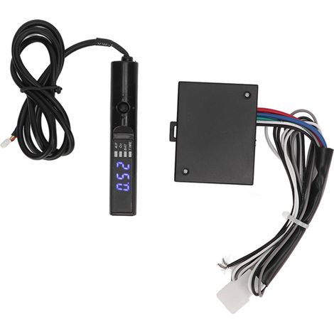 12V Turbo-Timer mit digitaler LED-Anzeige und blauer Kontrollleuchte für Autos – Motorabschaltverzögerung (1/5)