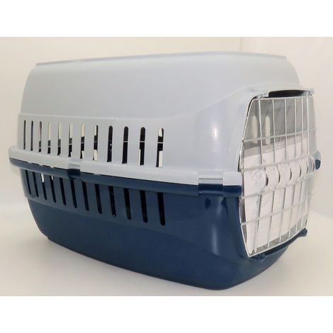 Cage de transport NOAH 2 pour petit chien ou chat maxi 8 kg couleur aléatoire - Flamingo (1/5)