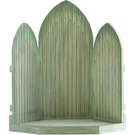 Statuensammlung: Der grüne Hintergrund der Geburt Jesu