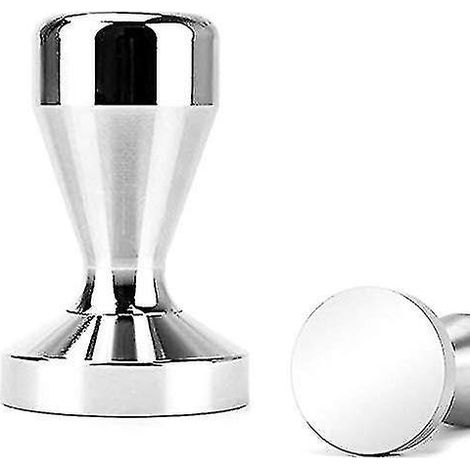 51-mm-Kaffeepresse, handgefertigter Kaffeetamper aus Edelstahl, Pulverhammer, Espressomaschinen-Werkzeuge, Barista- und Café-Zubehör. (1/3)