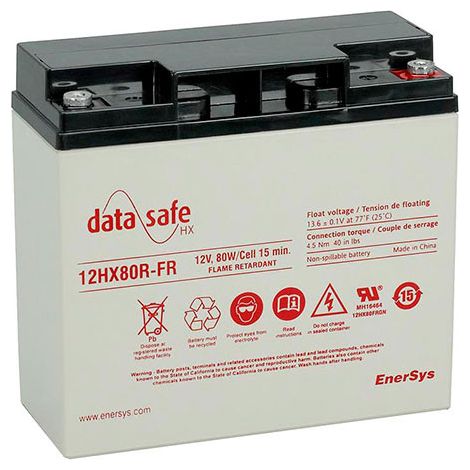 Enersys - Batterie onduleur (UPS) DataSafe HX 12HX80-FR 12V 20Ah M5-F
