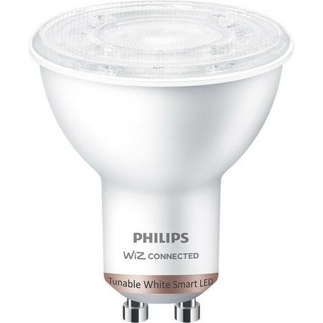 Ampoule Led Gu10 4.7w 2.700k-6.500k 345 Lm Wifi Philips Wiz. - Ampoule Led Gu10 4.7w 2.700k-6.500k 345 Lm Wifi Philips Wiz. (1/3)