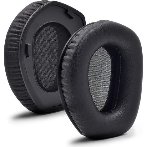 Coussinets de Remplacement pour Casque Sennheiser RS - Cuir PU - Mousse à Mémoire