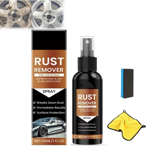 Spray antirouille. spray de réparation automobile. antirouille pour métaux (1/4)