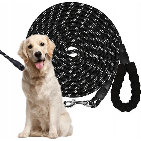 Guinzaglio da addestramento riflettente da 5 metri, spessore 1 cm, PER CANI (1/5)