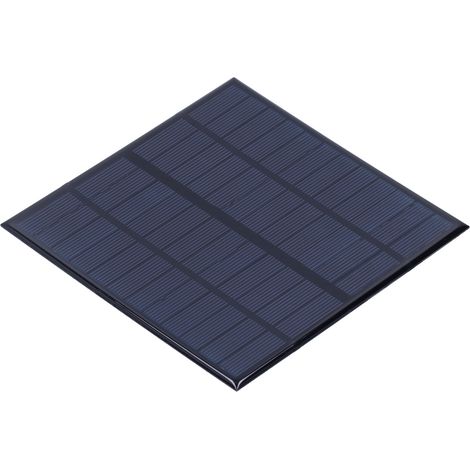 Panneau Solaire 3W 12V DC Cellule Photovoltaïque DIY Module Électronique 145x145mm Batterie Chargeur Accessoire (1/5)