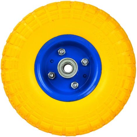 Roue de chariot 3.50-4 PU, pleine (10) (1/3)