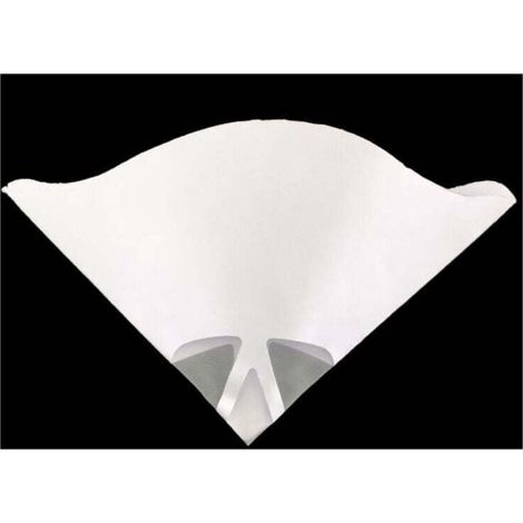 Ulisem 100 Stück Farbsiebe, konisches Nylonpapier für Autolack, Farbfilter, Einweg-Farbfilter mit zusammenklappbarem Trichter, 169 cm (1/2)