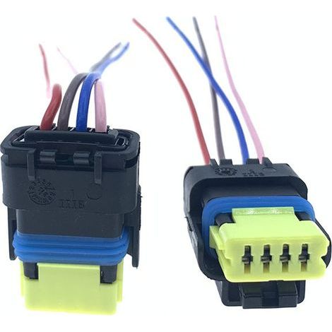 Applicable to wiring harness connectors and rear light connectors (4P) of Nissan Sunny, March, Qashqai, Teana, Murano and Sylphy cars. (1/4)