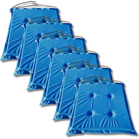 Cojines para silla 40x40x3 cm 1331 - juego de 6 (1/5)