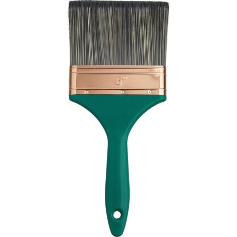 ProDec PRWB5 - Pennello professionale da parete da 5" per pittura veloce con vernici a emulsione su pareti e soffitti, 5" 125 mm, verde (1/5)