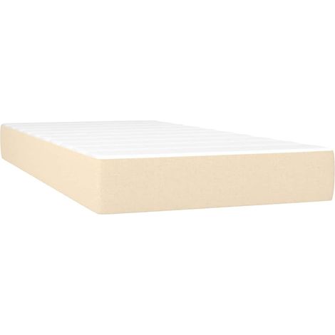 Maison Exclusive - Materasso a Molle Insacchettate Rigidità Media Crema 100x200x20 cm (1/5)