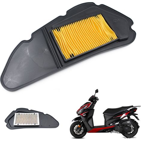 Pièces détachées pour motos Dayang : filtre à air Dayang VRS125T/150T-20, filtre en papier, grille de filtre, nettoyant pour filtre. (1/5)