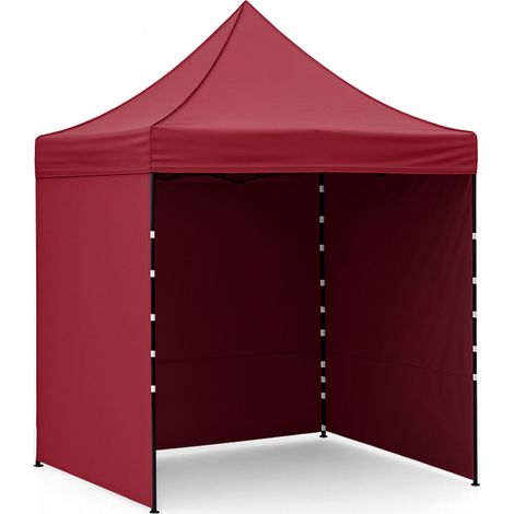 Aga Scherenstand PARTY 2x2m Weinrot (1/5)