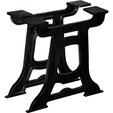vidaXL Patas de mesa de comedor en Y hierro fundido 2 unidades (1/5)