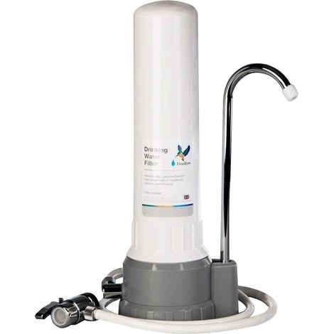 Purificateur d'eau sur évier avec cartouche Ultracarb – Filtration céramique 0.2 micron – Raccord M22x100 – Débit 3L/min – Doulton