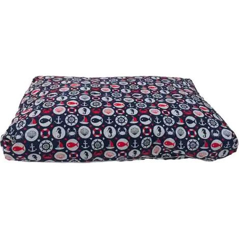 Cuscino Nautica 80x53x10 cm: Cuscino per cani e gatti modello Nautica