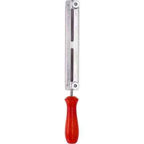 Lime à affûter pour tronçonneuse à manche en bois, outil d'affûtage en acier inoxydable, outil d'affûtage antirouille, outils à main (1/5)