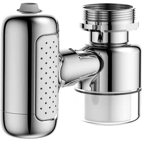 Extensión de grifo giratoria, filtro de agua multimodo, caño giratorio flexible, accesorio de lavado antisalpicaduras, accesorio de cocina (1/3)
