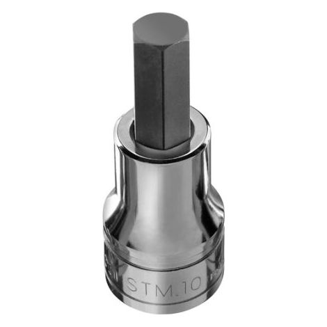 Douille 4mm Hexagonal, entraînement 1/2", Carré ( Prix pour 1 )